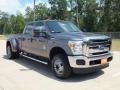Front 3/4 View of 2012 F350 Super Duty XLT Crew Cab 4x4 Dually