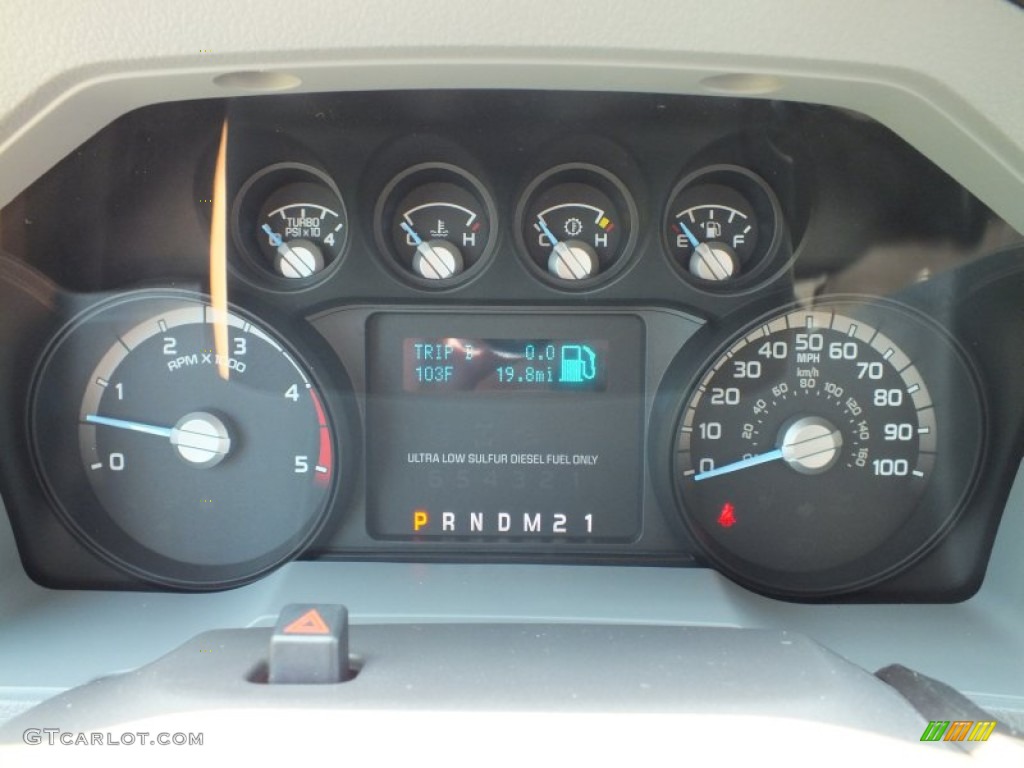 2012 Ford F350 Super Duty XLT Crew Cab 4x4 Dually Gauges Photos