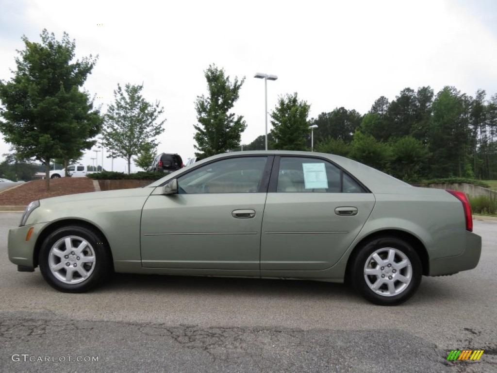 Silver Green 2005 Cadillac CTS Sedan Exterior Photo #66159728