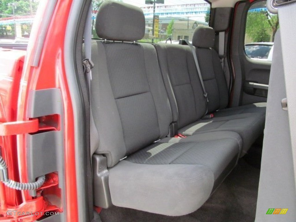 2008 Sierra 1500 SLE Extended Cab 4x4 - Fire Red / Ebony photo #12