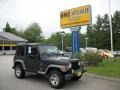 Black 2002 Jeep Wrangler Sport 4x4