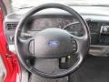 Medium Flint 2003 Ford F350 Super Duty XLT Crew Cab 4x4 Steering Wheel