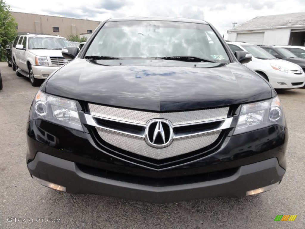 2007 MDX  - Nimbus Gray Metallic / Ebony photo #4