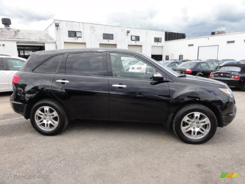 2007 MDX  - Nimbus Gray Metallic / Ebony photo #8