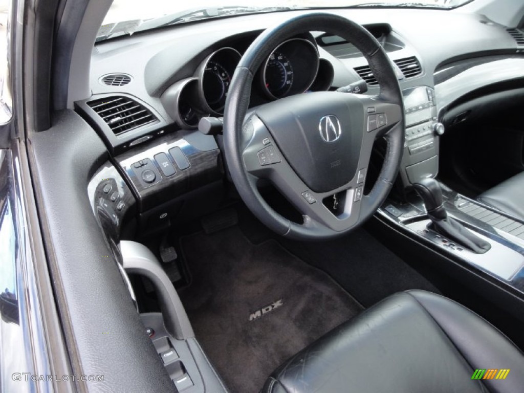 2007 MDX  - Nimbus Gray Metallic / Ebony photo #13