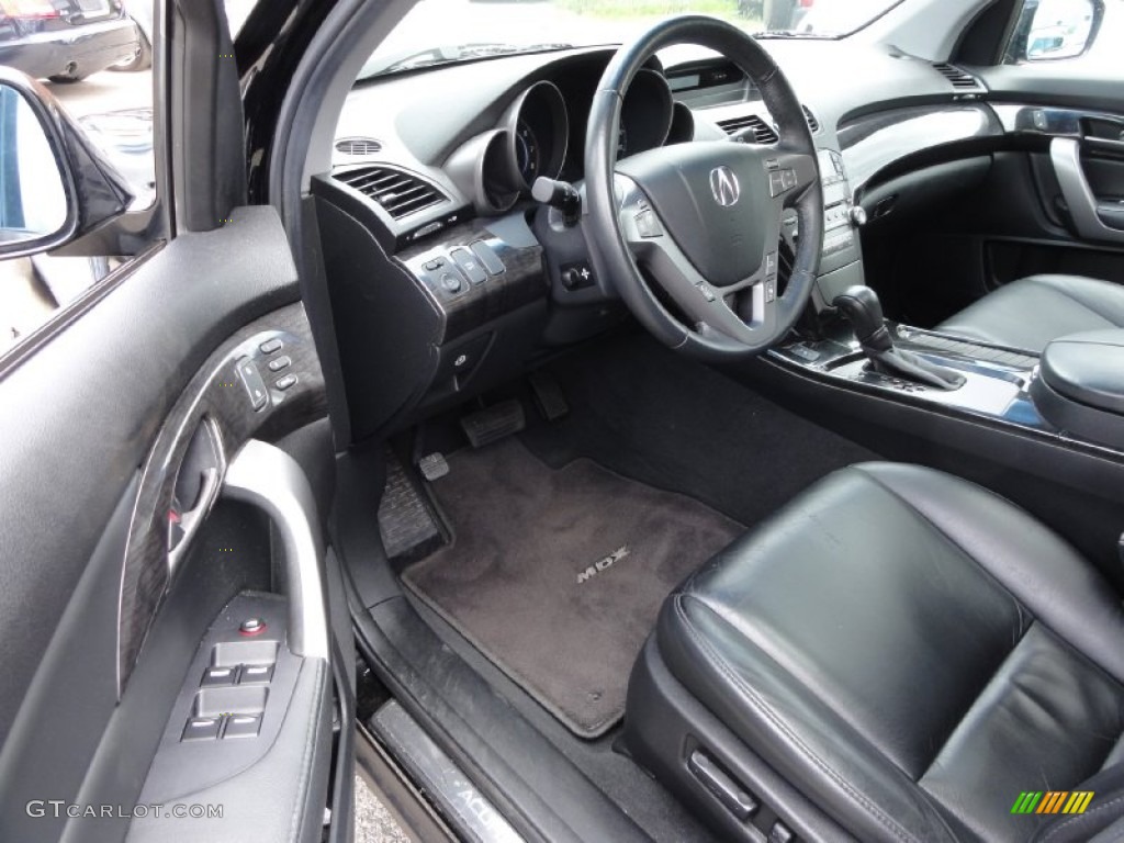 2007 MDX  - Nimbus Gray Metallic / Ebony photo #14