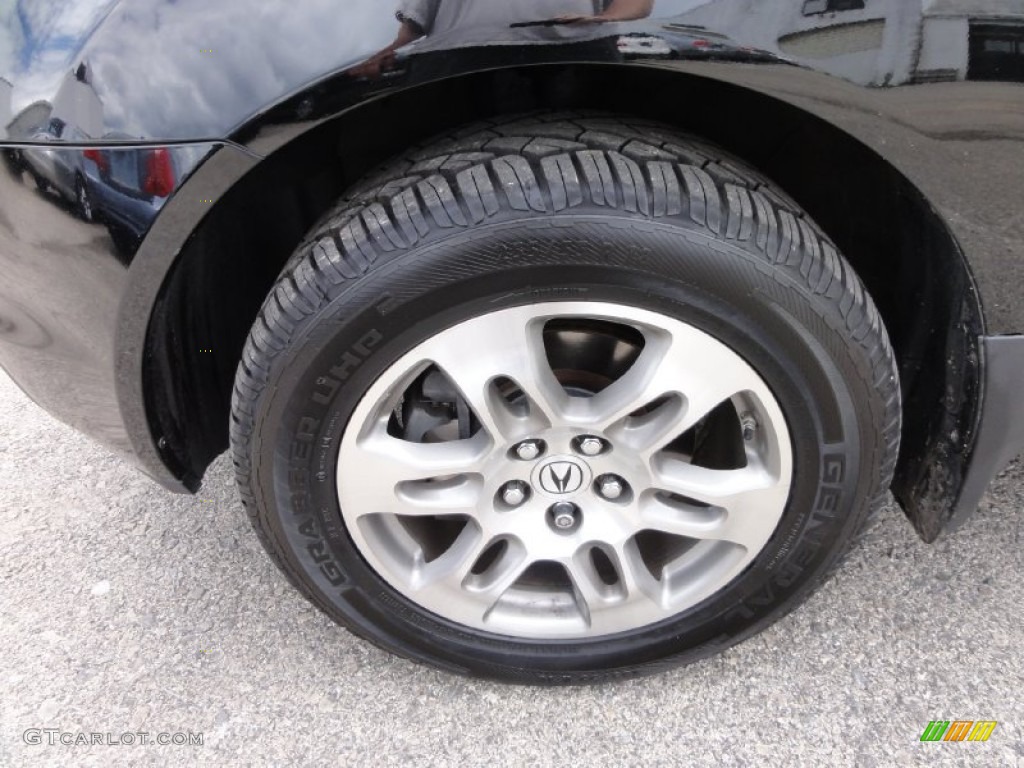 2007 MDX  - Nimbus Gray Metallic / Ebony photo #40