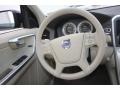 Sandstone Beige Steering Wheel Photo for 2011 Volvo XC60 #66160976