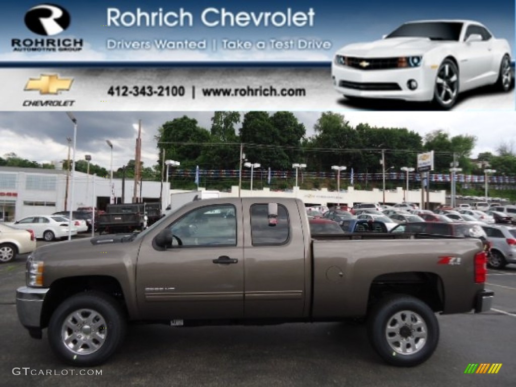 Mocha Steel Metallic Chevrolet Silverado 2500HD