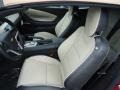Beige 2012 Chevrolet Camaro SS/RS Convertible Interior Color