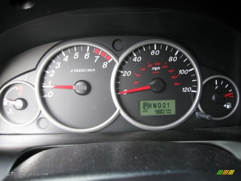 2006 Mazda Tribute s 4WD Gauges Photo #66162596
