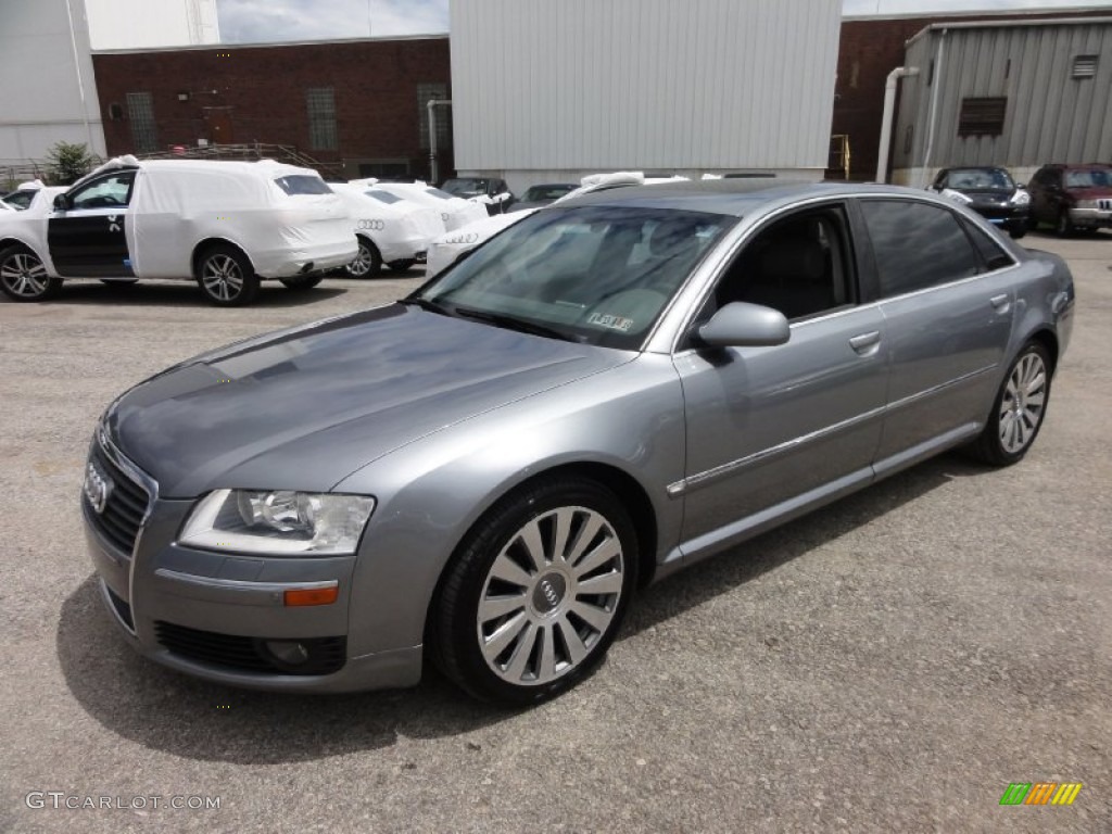 Quartz Grey Metallic 2006 Audi A8 L 4.2 quattro Exterior Photo #66162776
