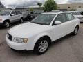 2002 Polar White Audi A4 1.8T quattro Sedan  photo #2