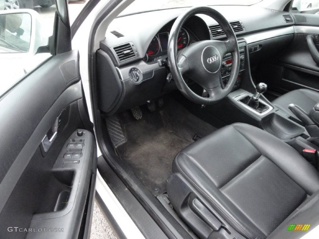 2002 A4 1.8T quattro Sedan - Polar White / Beige photo #14