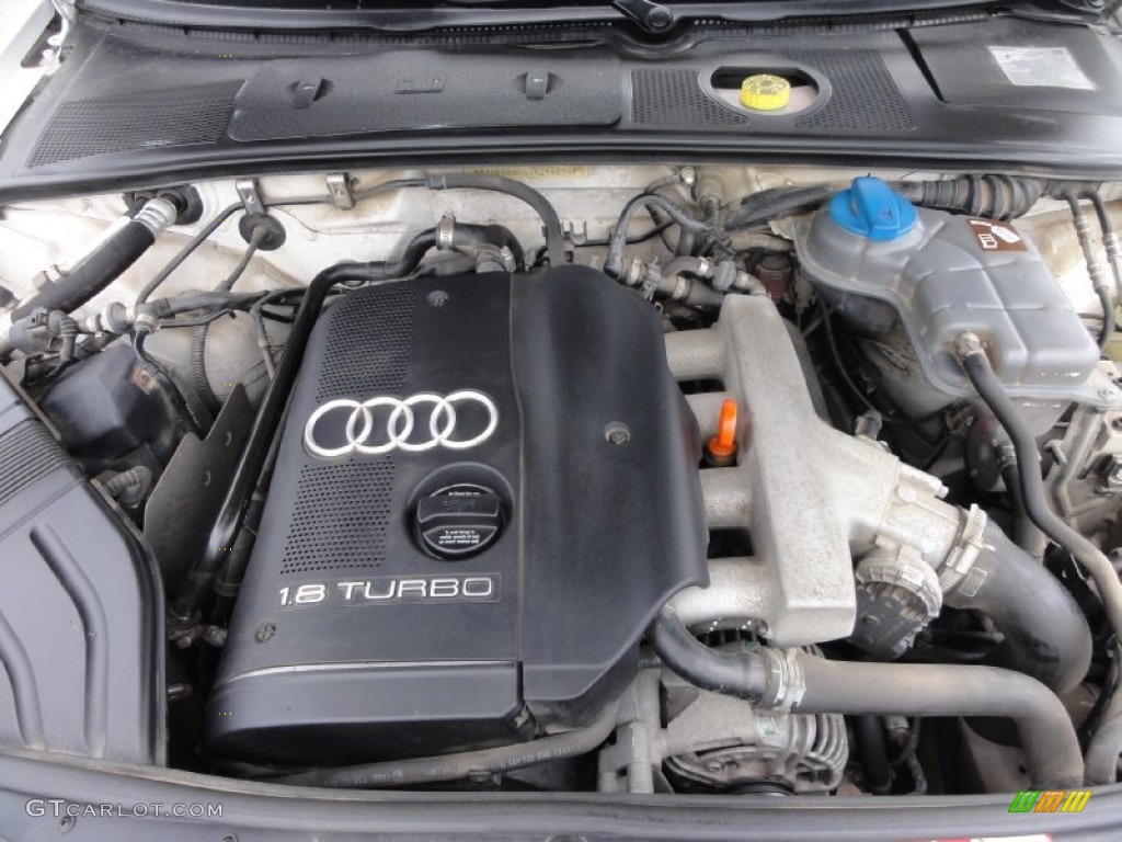 2002 A4 1.8T quattro Sedan - Polar White / Beige photo #34