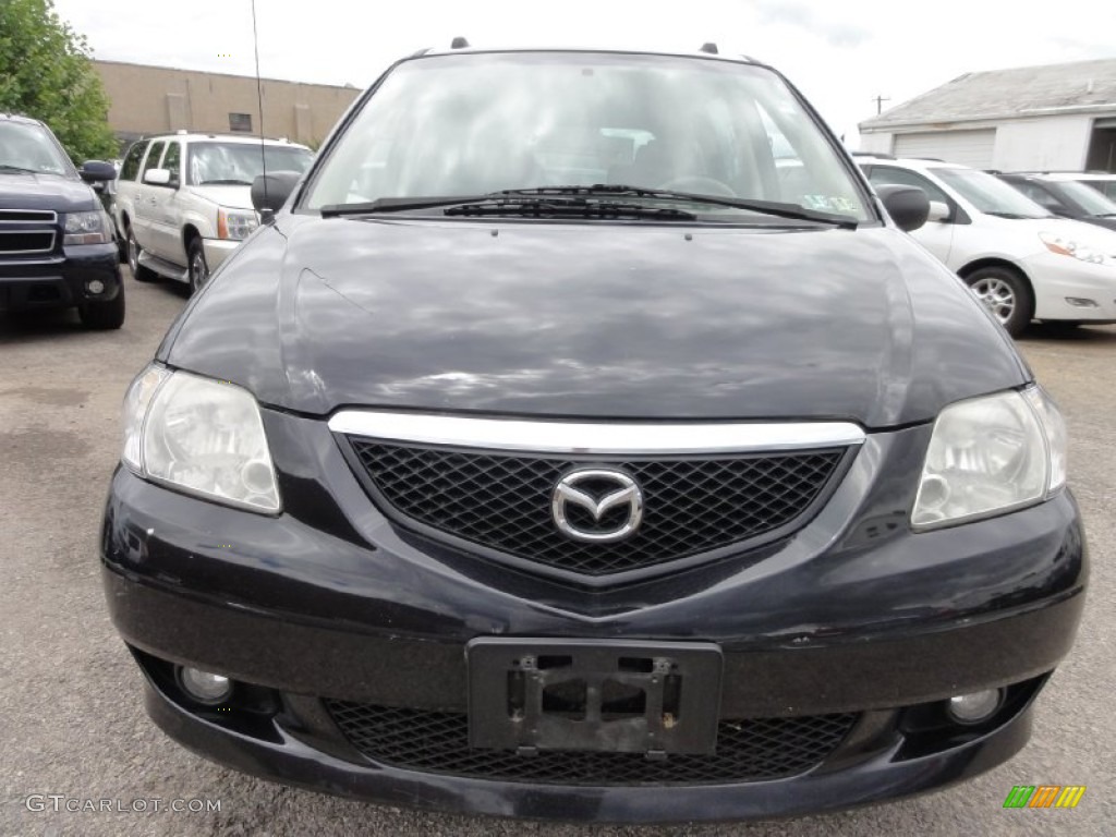 2002 MPV LX - Black Mica / Beige photo #4