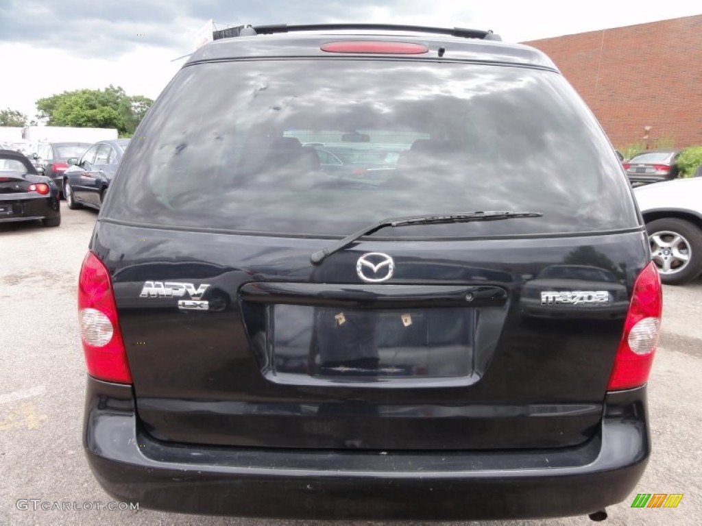 2002 MPV LX - Black Mica / Beige photo #10