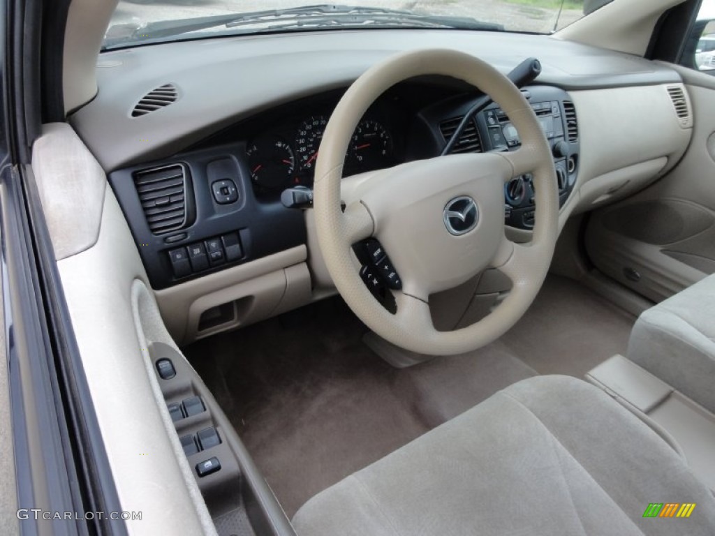 2002 MPV LX - Black Mica / Beige photo #13