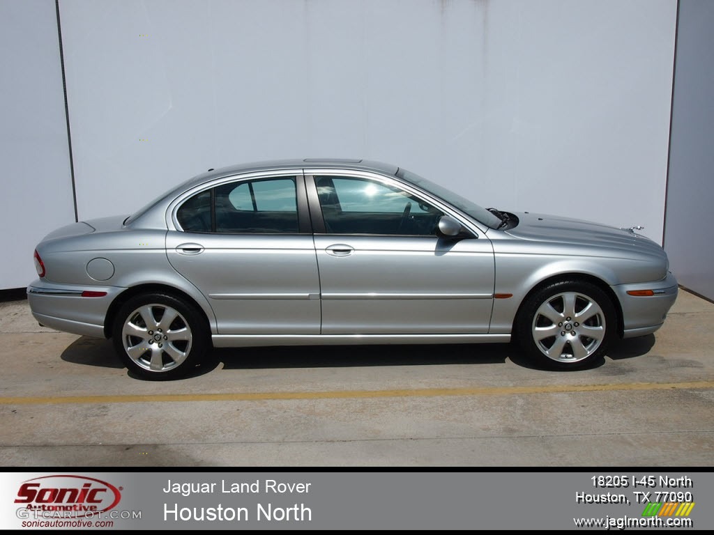 Liquid Silver Metallic Jaguar X-Type