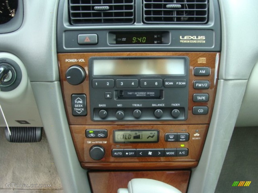 2001 ES 300 - Graphite Gray Metallic / Ivory photo #11