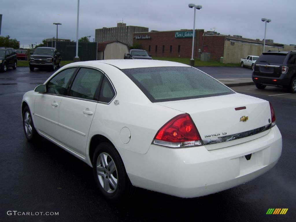 2008 Impala LS - White / Gray photo #3