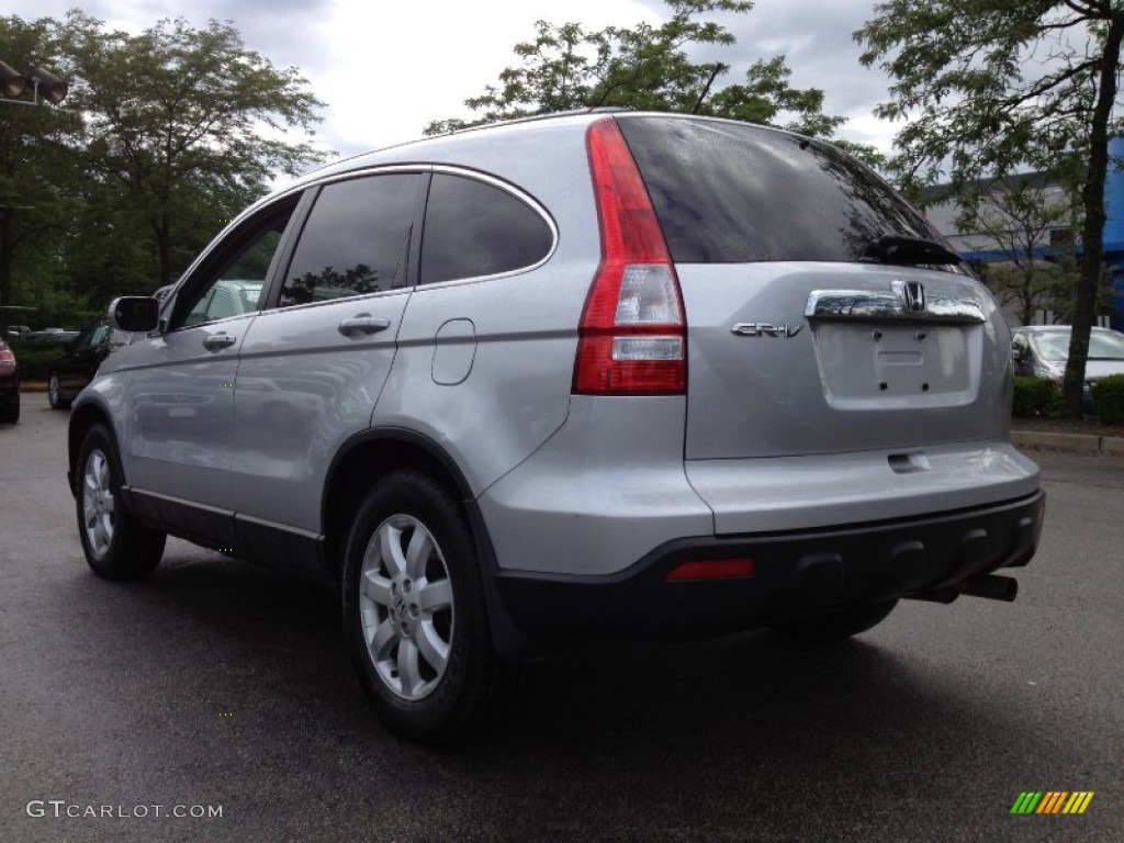 2009 CR-V EX-L 4WD - Alabaster Silver Metallic / Gray photo #11