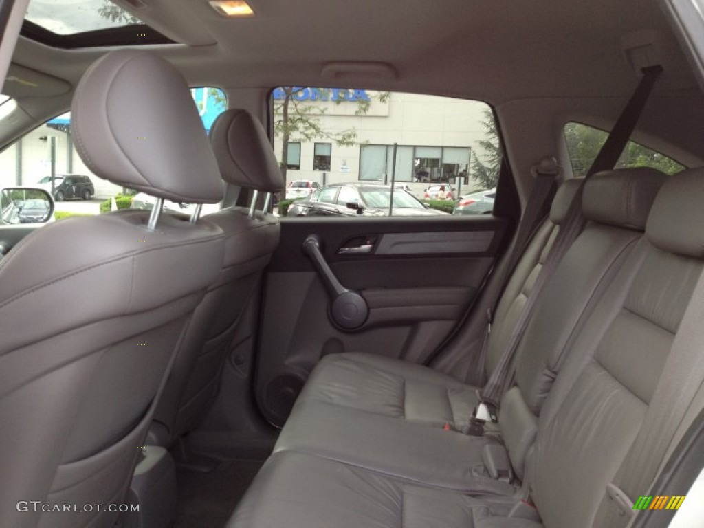 2009 CR-V EX-L 4WD - Alabaster Silver Metallic / Gray photo #12