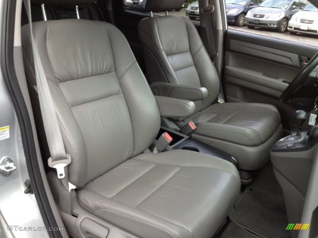 2009 CR-V EX-L 4WD - Alabaster Silver Metallic / Gray photo #17