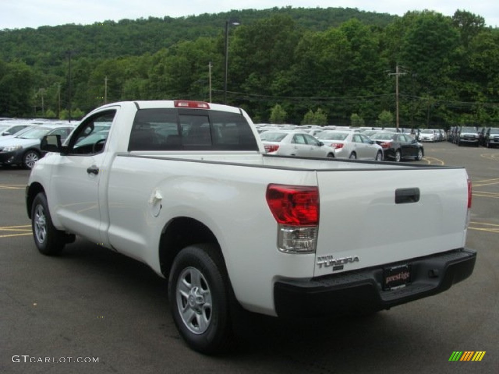 2012 Tundra Regular Cab - Super White / Graphite photo #4