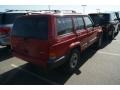 2001 Flame Red Jeep Cherokee Sport 4x4  photo #2