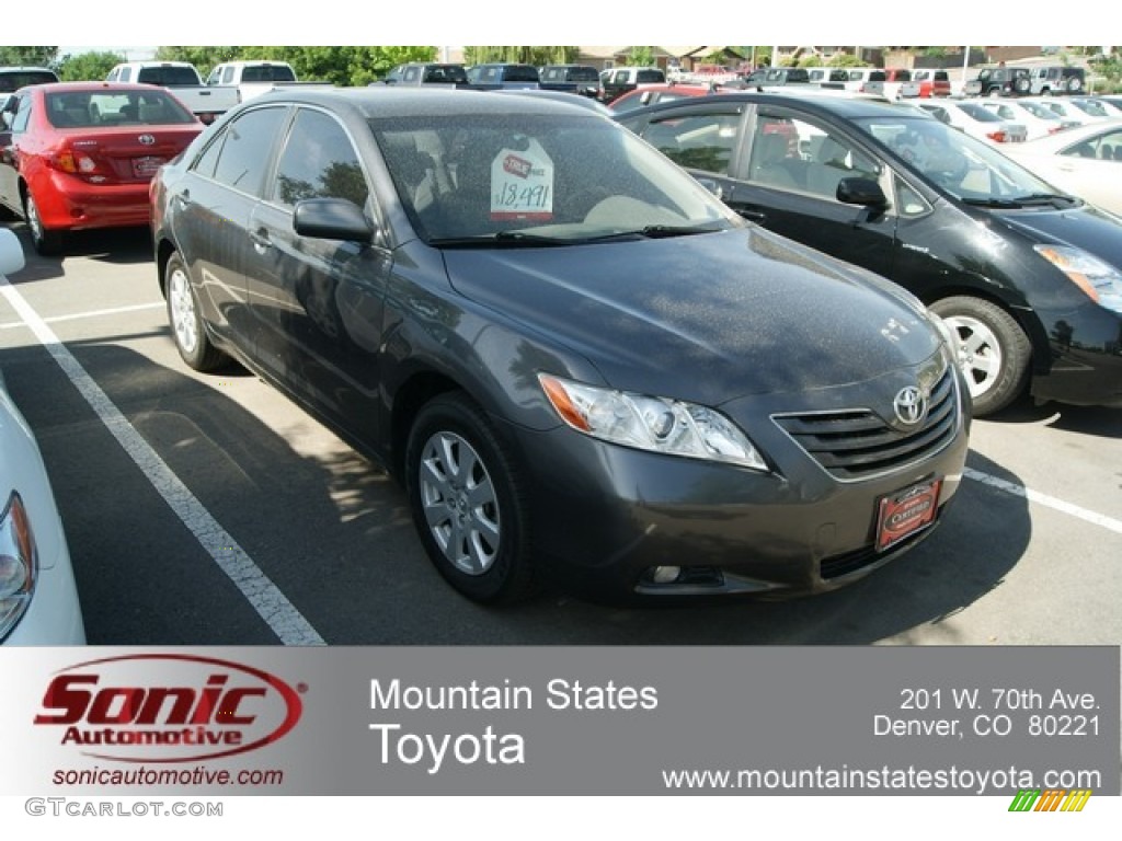 2007 Camry XLE - Magnetic Gray Metallic / Bisque photo #1