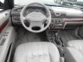 Dark Slate Gray 2002 Chrysler Sebring LXi Convertible Dashboard