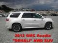 White Diamond Tricoat - Acadia Denali AWD Photo No. 1