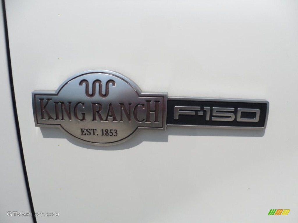 2007 F150 King Ranch SuperCrew - Oxford White / Castano Brown Leather photo #17