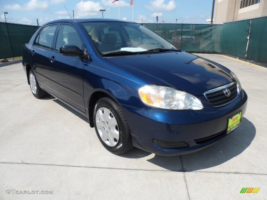 2006 Corolla CE - Indigo Ink Pearl / Beige photo #1