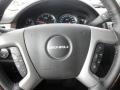 Ebony 2012 GMC Sierra 2500HD Denali Crew Cab 4x4 Steering Wheel