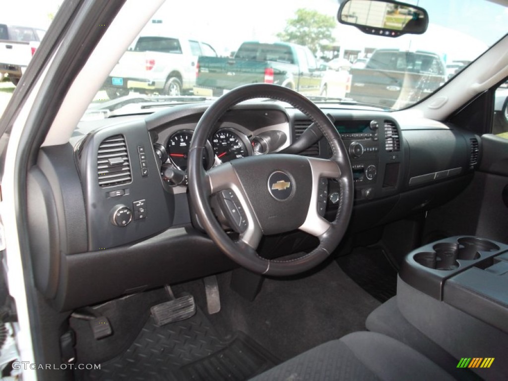 2008 Silverado 1500 LT Crew Cab - Summit White / Ebony photo #12