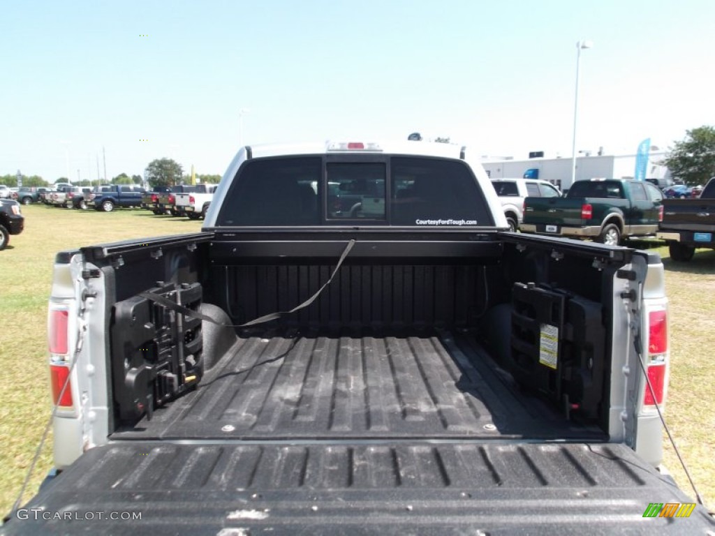 2010 F150 Platinum SuperCrew - Ingot Silver Metallic / Medium Stone Leather/Sienna Brown photo #4