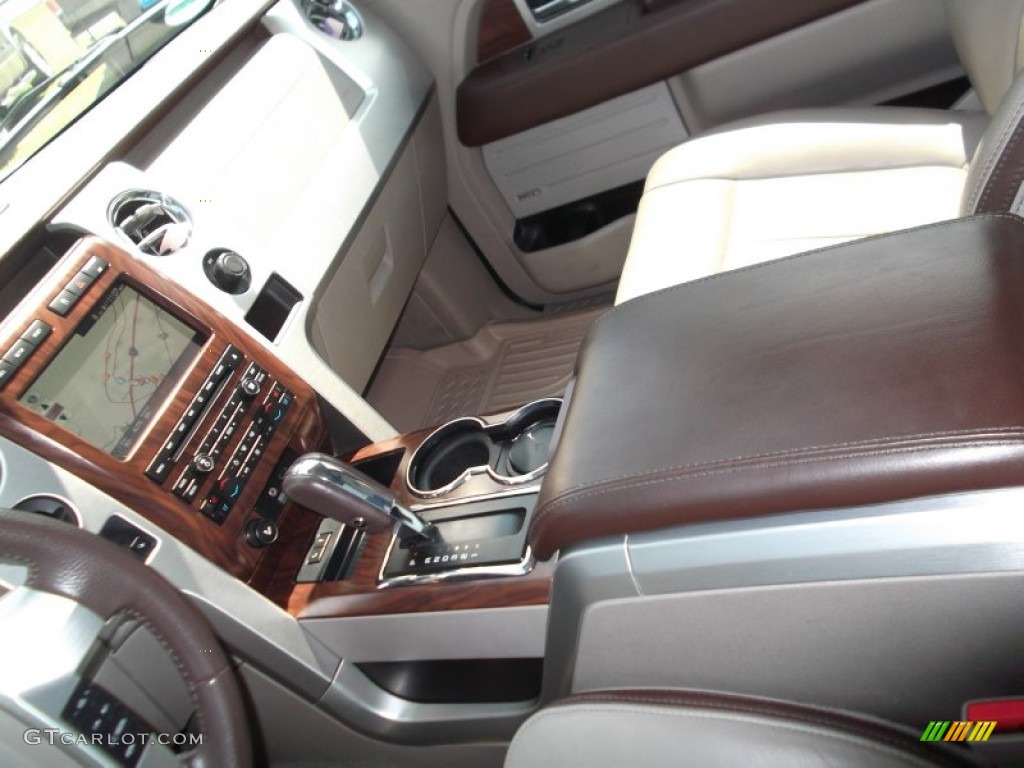 2010 F150 Platinum SuperCrew - Ingot Silver Metallic / Medium Stone Leather/Sienna Brown photo #23
