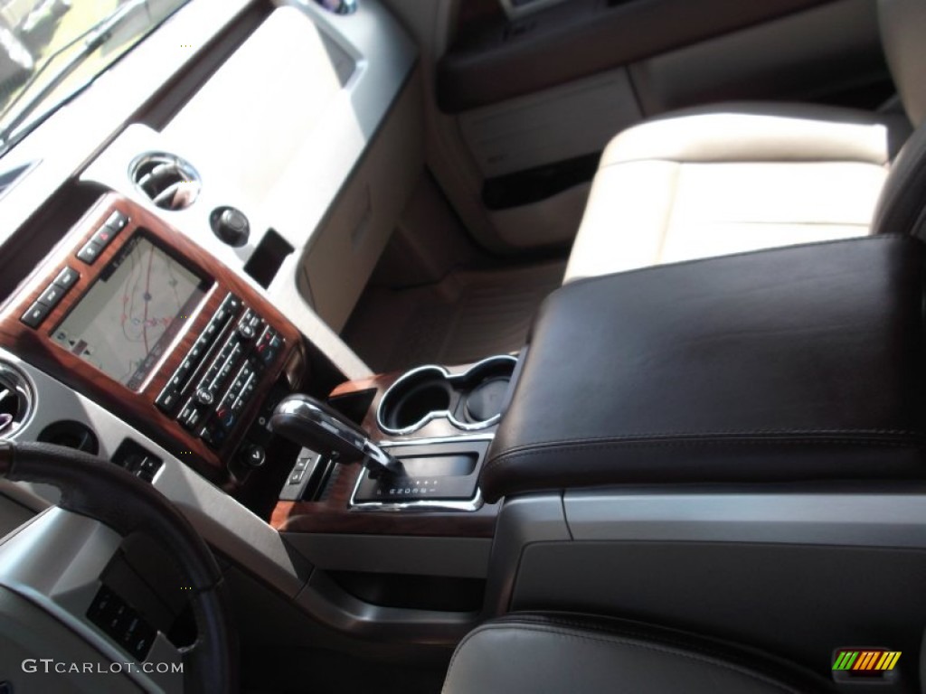 2010 F150 Platinum SuperCrew - Ingot Silver Metallic / Medium Stone Leather/Sienna Brown photo #24