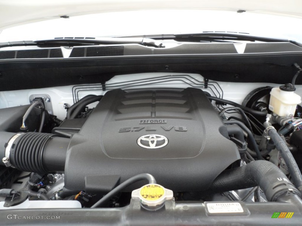 2012 Toyota Tundra Limited CrewMax 5.7 Liter DOHC 32-Valve Dual VVT-i V8 Engine Photo #66172849
