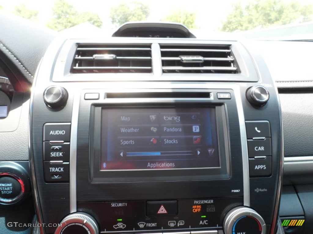 2012 Camry SE - Magnetic Gray Metallic / Black photo #28