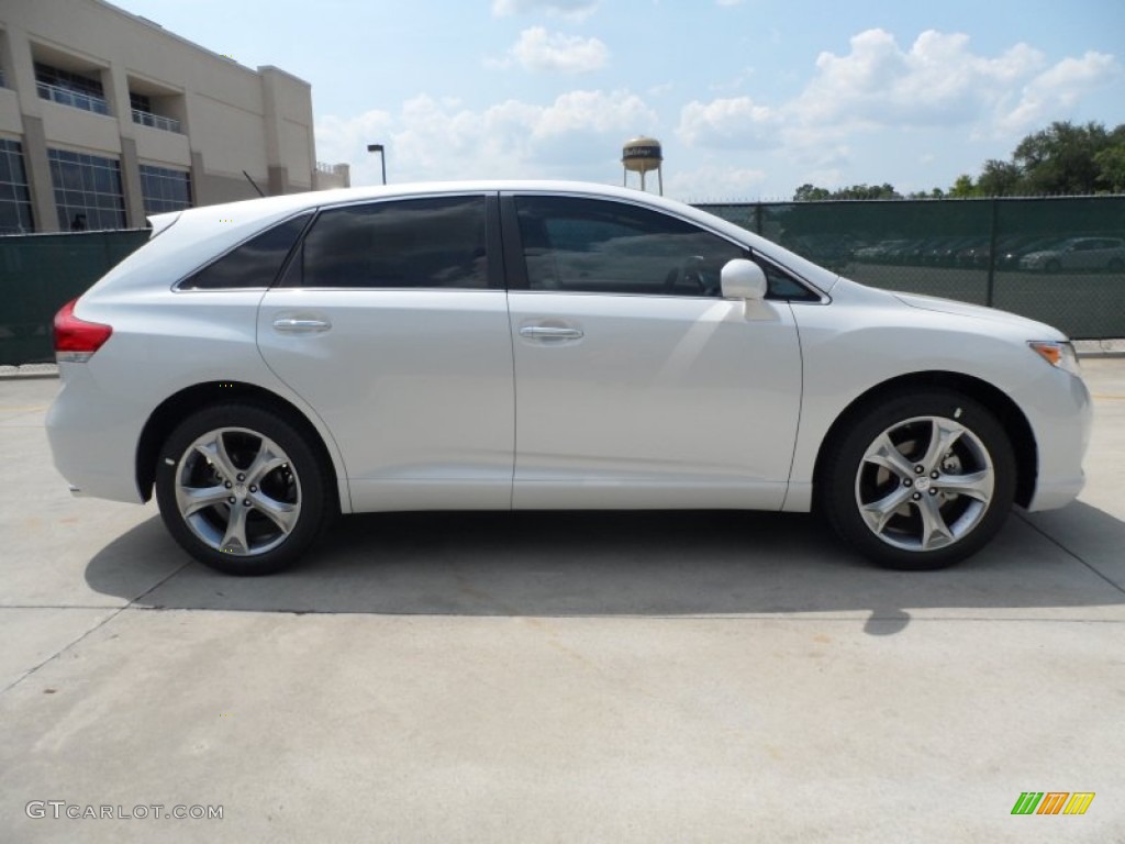 2012 Venza Limited - Blizzard White Pearl / Ivory photo #2