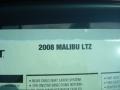 2008 Red Jewel Tint Coat Chevrolet Malibu LTZ Sedan  photo #40