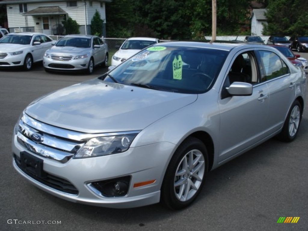 2010 Fusion SEL V6 AWD - Brilliant Silver Metallic / Charcoal Black photo #4