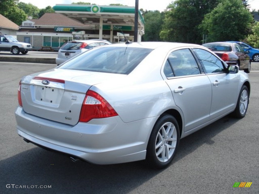 2010 Fusion SEL V6 AWD - Brilliant Silver Metallic / Charcoal Black photo #7