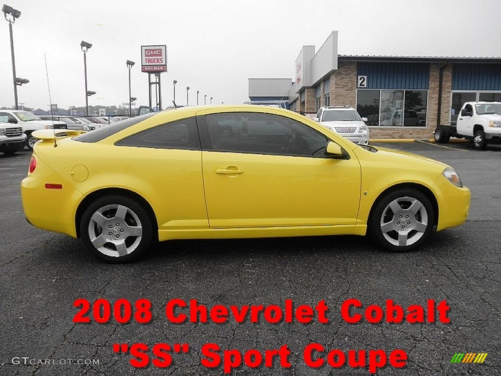 Rally Yellow Chevrolet Cobalt