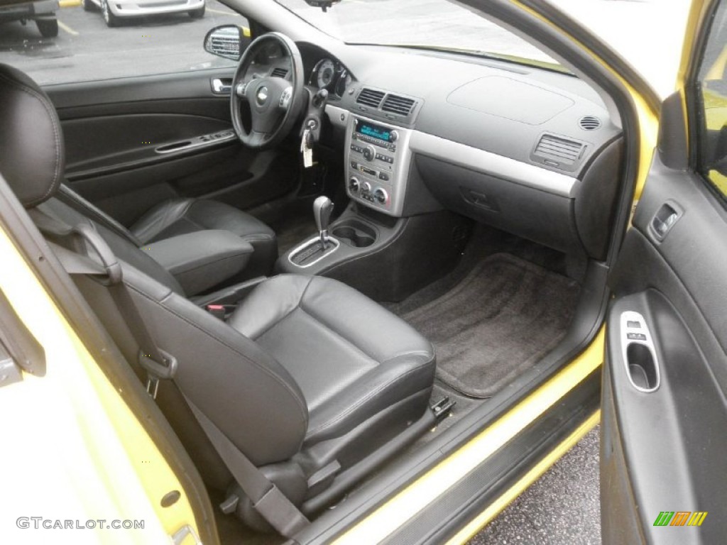 Ebony Interior 2008 Chevrolet Cobalt Sport Coupe Photo #66175391