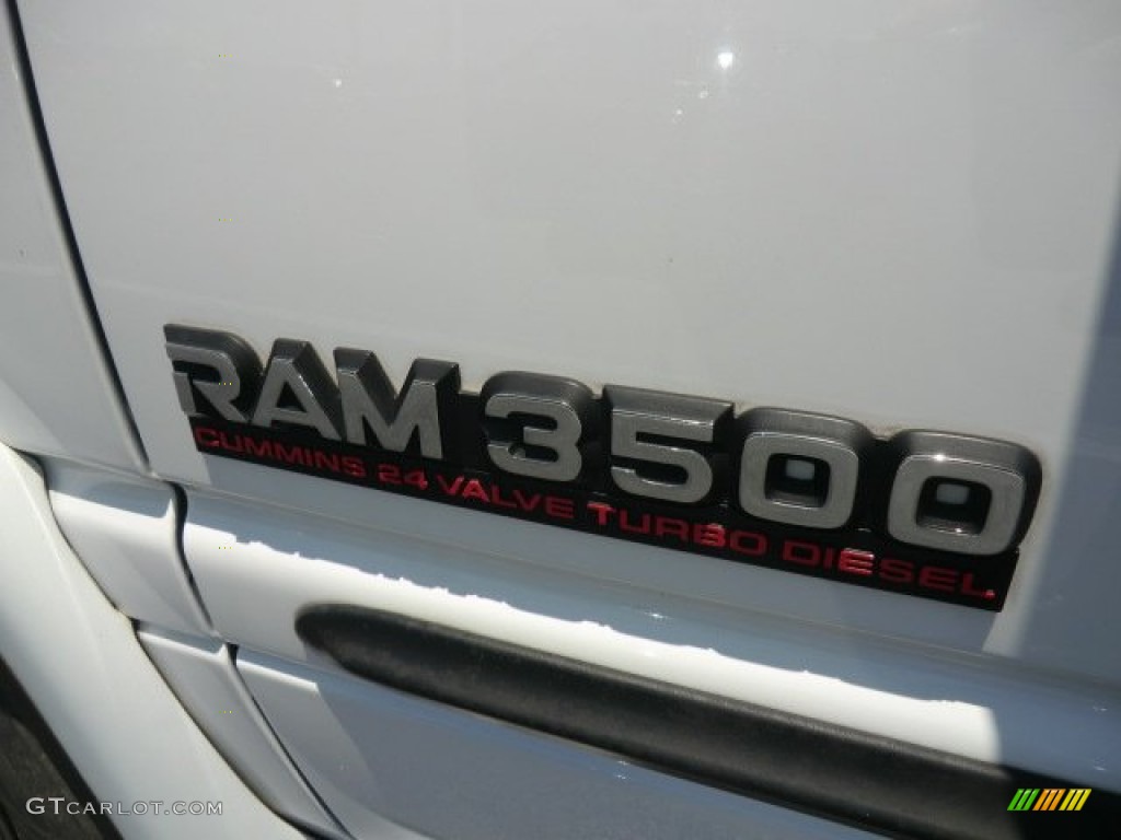 1998 Dodge Ram 3500 Laramie SLT Extended Cab Dually Marks and Logos Photo #66175676