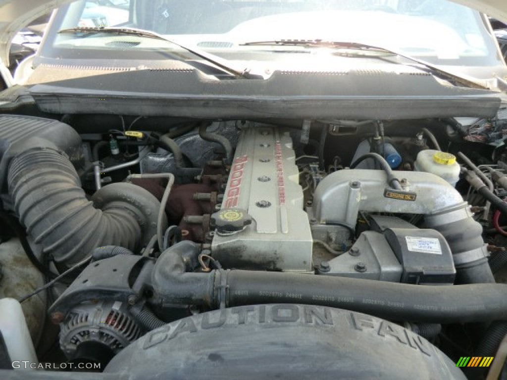 1998 Dodge Ram 3500 Laramie SLT Extended Cab Dually 5.9 Liter OHV 12-Valve Turbo-Diesel Inline 6 Cylinder Engine Photo #66175703